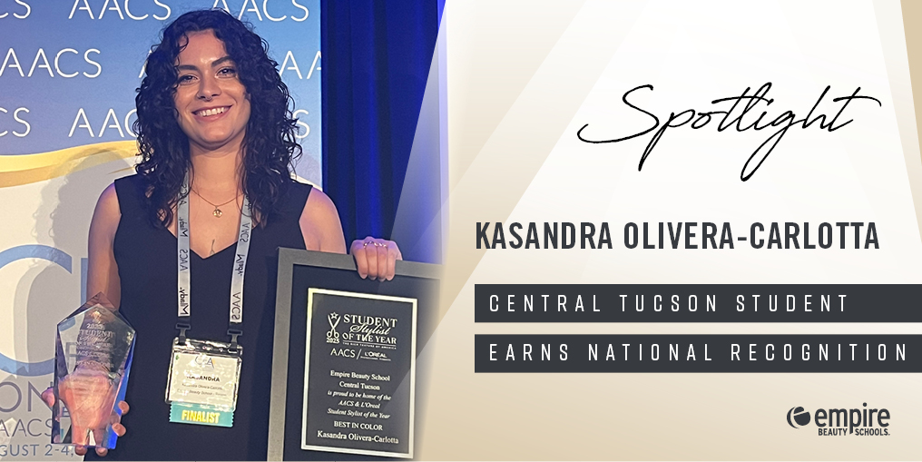 Empire Beauty School Cosmetology Student Tucson AZ Wins National Competition