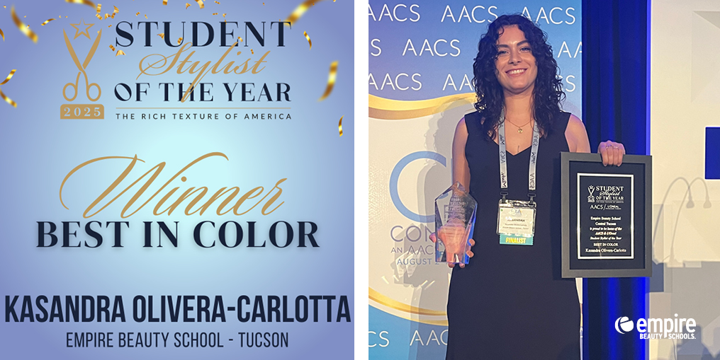 Empire Beauty School Cosmetology Student Tucson AZ Wins National Competition