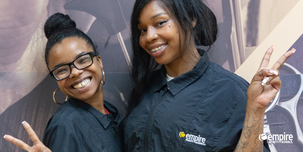 Empire Beauty School First Day of School