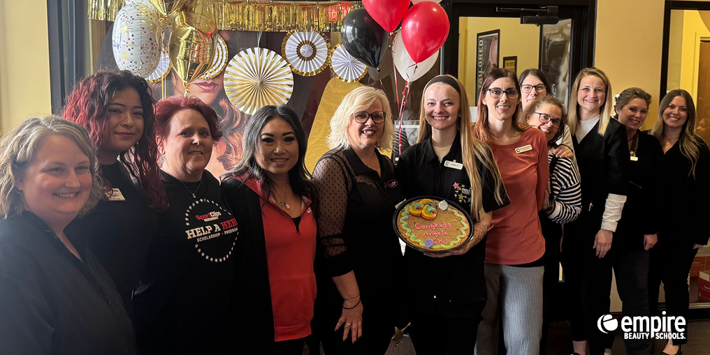 Empire Beauty School Green Bay, WI student receives Sports Clips Scholarship